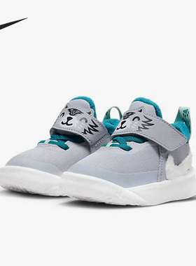 Nike/耐克正品Team Hustle D 10 Lil婴童运动鞋DQ8374-001