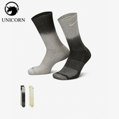 耐克正品 运动袜两双装 秋季 Nike 款 男女针织透气经典 FQ1355 901