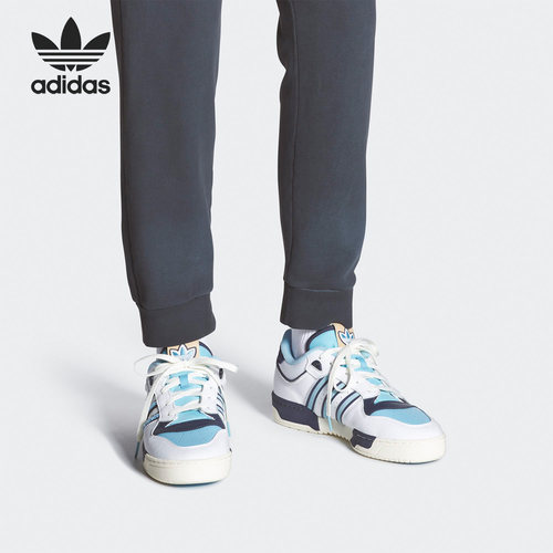 Adidas/阿迪达斯官方正品三叶草男女春季休闲缓震低帮板鞋FZ6334