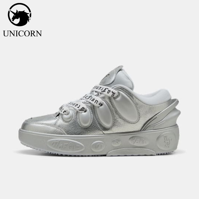 Puma/彪马正品LaFranceSilverMist新款经典银色休闲鞋311334-01