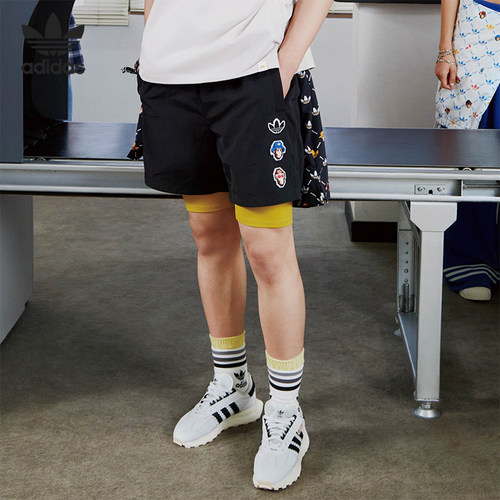 Adidas/阿迪达斯正品三叶草夏季男子简约休闲运动短裤IP1796