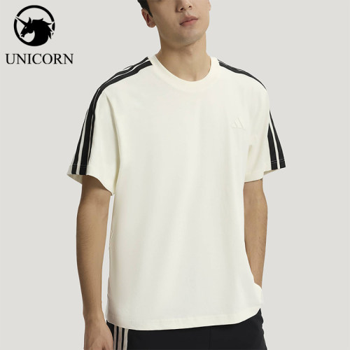 Adidas/阿迪达斯官方正品2026年新款男士轻便耐磨短袖体恤KR2491