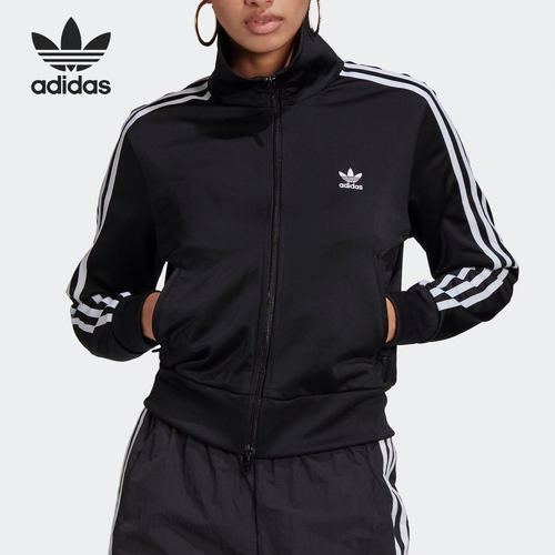 Adidas/阿迪达斯正品三叶草CLASSICS FIREBIRD条纹女子外套GN2817