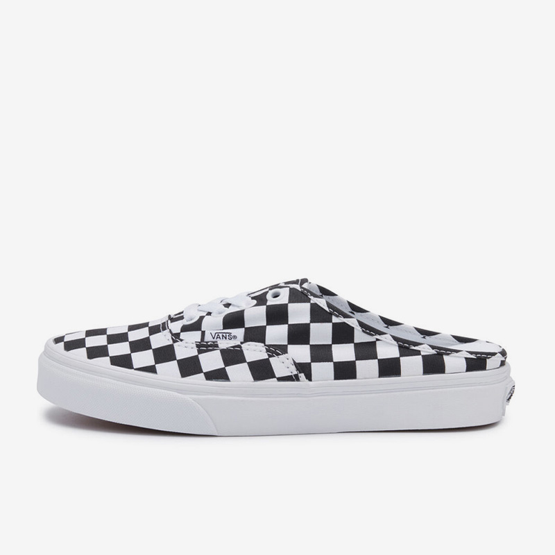 Vans/范斯男女新款黑白棋盘格低帮耐磨运动休闲半拖板鞋VN0A54F75