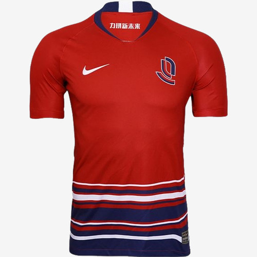 Nike耐克正品男女同款训练速干套头条纹足球短袖T恤CI5961-611