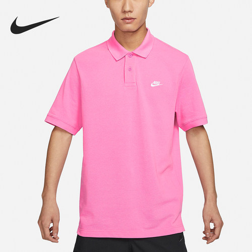 Nike/耐克正品新款男士运动休闲宽松翻领短袖T恤FN3895-675