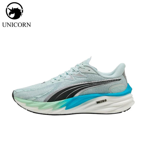 Puma/彪马正品VelocityNitro4AP男经典灰蓝色网面跑步鞋312635-05