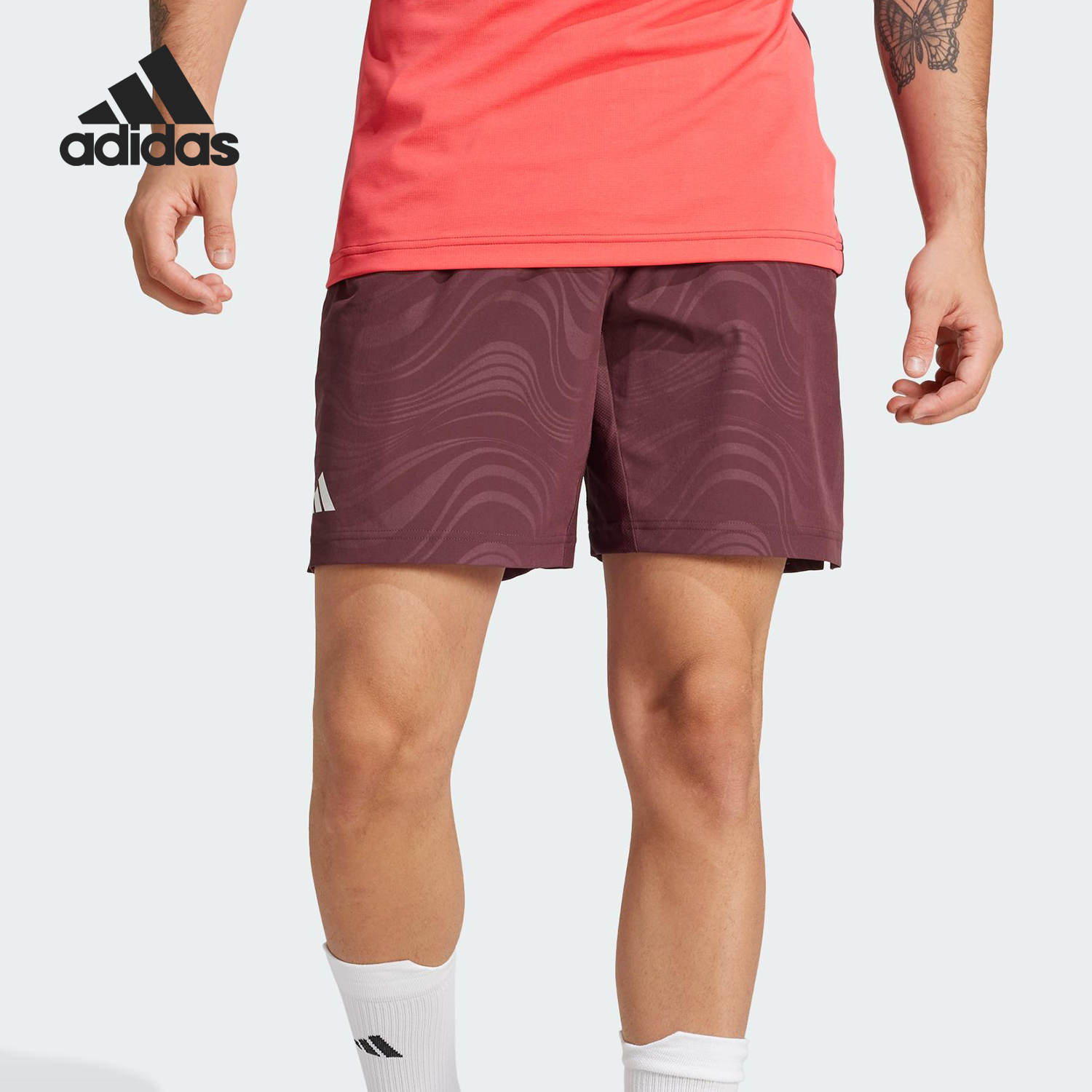 Adidas/阿迪达斯正品夏季男士休闲复古运动时尚训练短裤JL8667