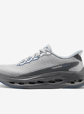 Skechers斯凯奇正品MEN S GO男款舒适耐磨低帮跑步鞋220425-GRY
