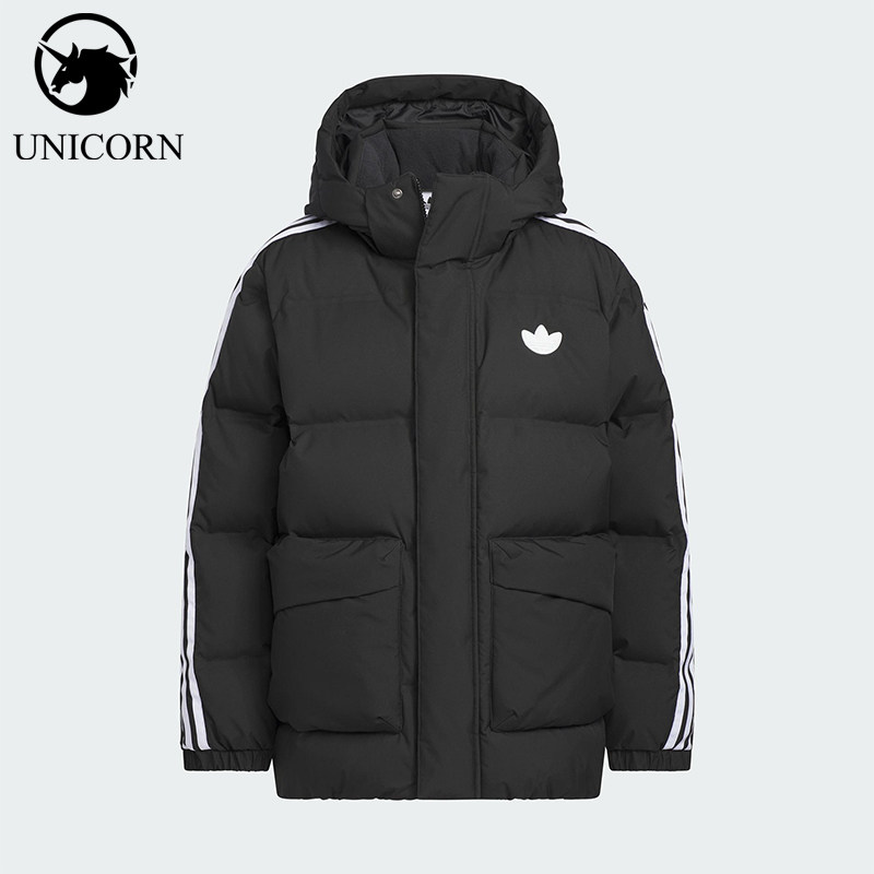 Adidas/阿迪达斯正品三叶草儿童加厚保暖运动羽绒服KC5388