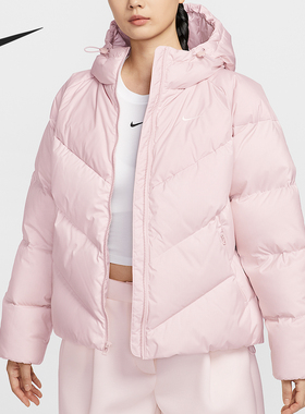 Nike/耐克正品Sportswear女士休闲连帽保暖日常羽绒服HV5236-667