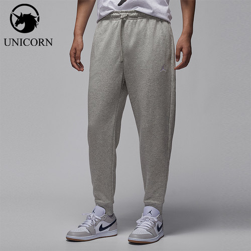 Nike/耐克正品JORDAN男士简约针织运动日常系带长裤FV7280-050