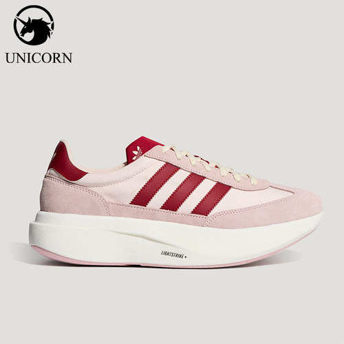 Adidas/阿迪达斯官方正品三叶草SL72PRO新款男粉红色运动鞋KK3078
