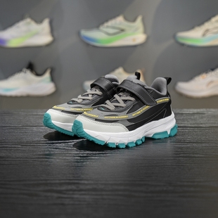 YKCV198 KID儿童柔软回弹潮流低帮耐磨休闲鞋 启悦2 李宁正品