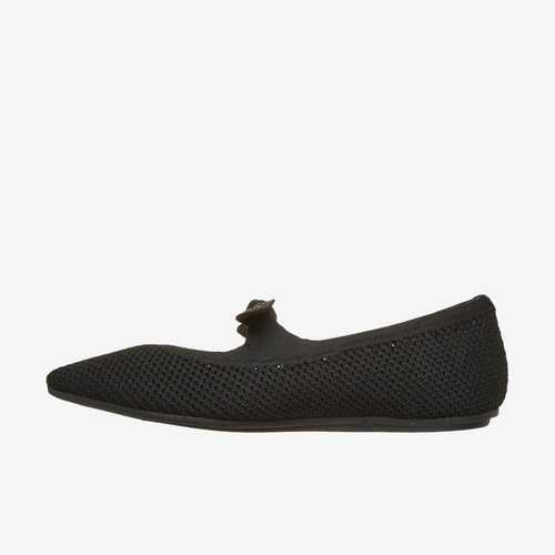 Skechers斯凯奇正品Modern Comfort女平跟玛丽珍鞋159501-BLK