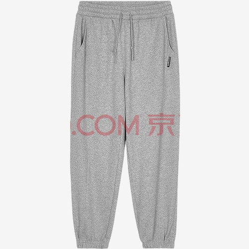 Skechers斯凯奇官方正品男款加绒柔软束脚休闲裤L424M127-004F