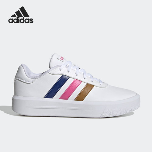 Adidas/阿迪达斯官方正品COURT PLATFORM女子网球运动板鞋HP9429
