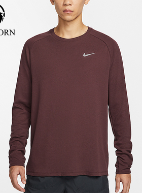 Nike/耐克正品2025男士针织反光运动干爽舒适圆领T恤HV2706-652