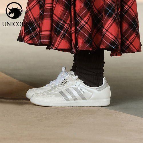 Adidas/阿迪达斯正品三叶草女士休闲低帮系带轻便运动鞋HP3658