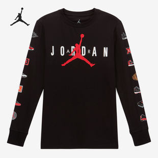 耐克正品 T恤HA5421 当季 JORDAN小童休闲运动长袖 023 新款 Nike
