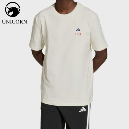 Adidas/阿迪达斯正品儿童圆领漫威蜘蛛侠宽松经典运动鞋JZ3555