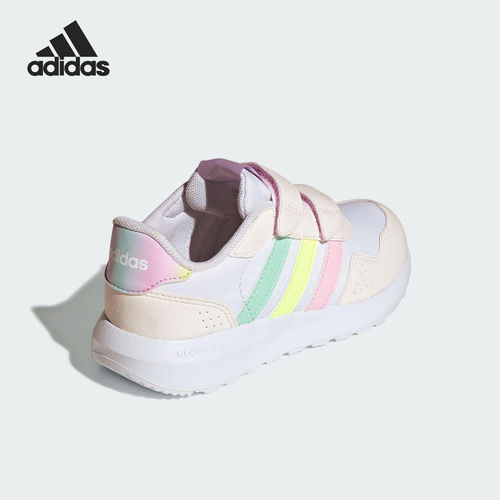 Adidas/阿迪达斯正品Run 60s小童魔术贴时尚低帮休闲鞋JH6203