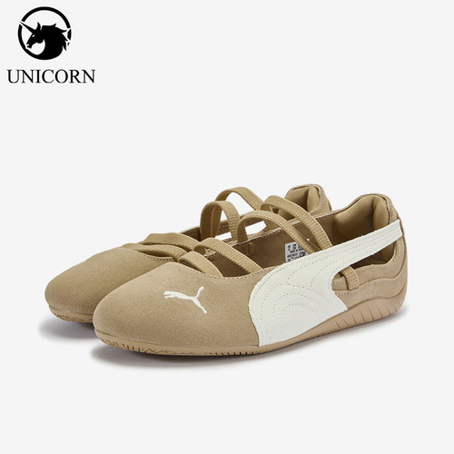 Puma/彪马正品SPEEDCAT女士透气薄底芭蕾风轻便休闲鞋406758-01