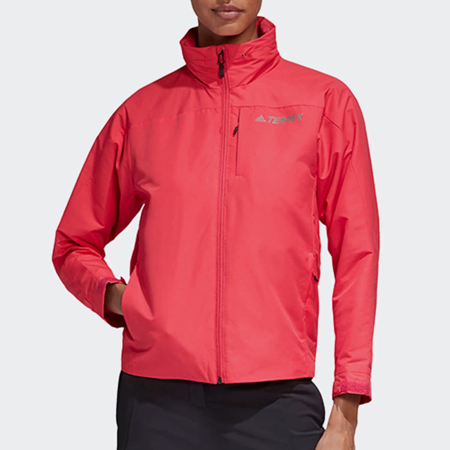 Adidas/阿迪达斯正品 秋新款 女子户外休闲夹克GE9885 GE9886