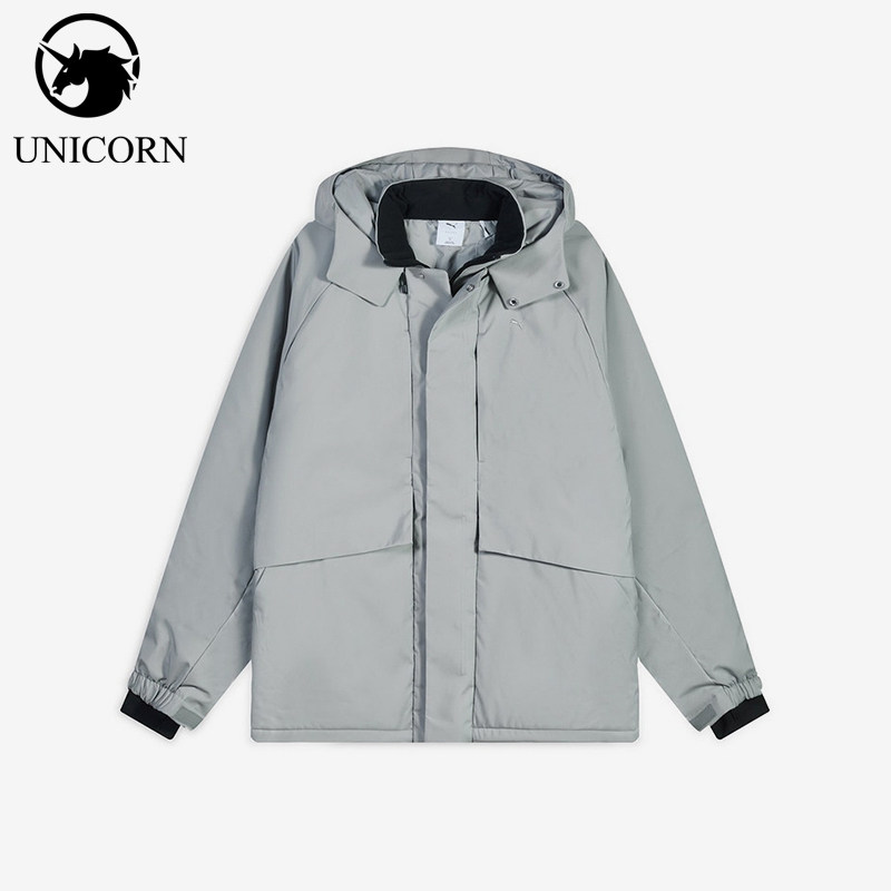 Puma/彪马正品连帽拉链长袖夹克男女休闲经典夹克外套636187-08