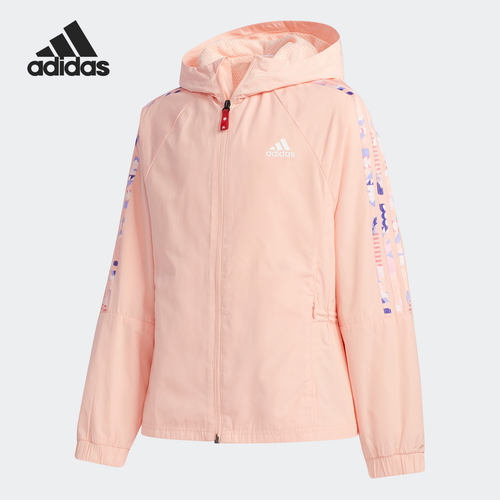 Adidas/阿迪达斯正品YG CNY WV JKT大小童运动连帽夹克外套GP0551