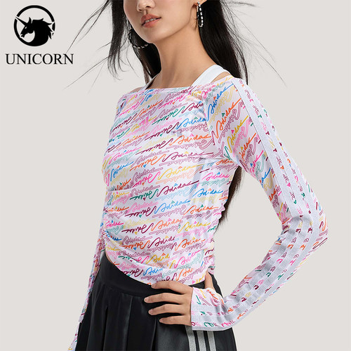Adidas/阿迪达斯正品DCE MESH LS TE女士透气修身短袖T恤KR7600