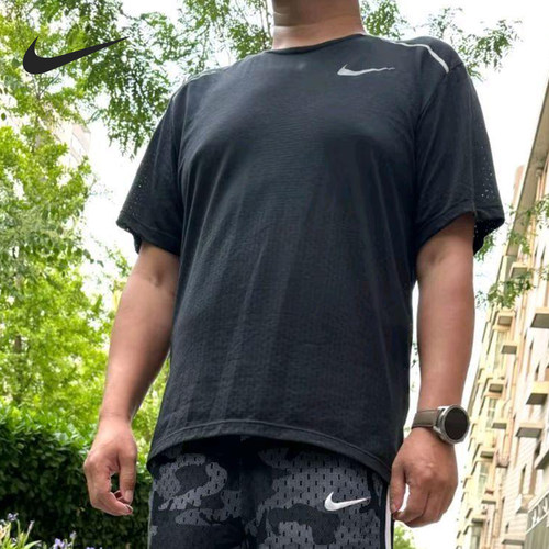 Nike/耐克正品2026春季款男士圆领套头透气短袖AJ7566-334