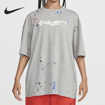 Nike/耐克正品当季新款女士圆领简约透气短袖T恤FZ0284-042