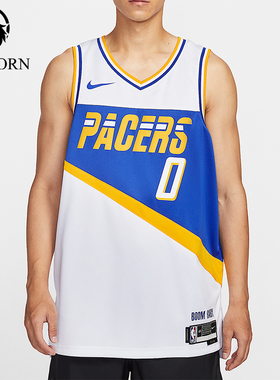 Nike/耐克正品2025男士耐穿V领套头透气篮球背心T恤HM5983-100