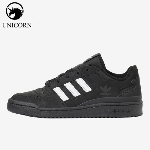 Adidas/阿迪达斯正品三叶草男士舒适薄底耐磨休闲板鞋JS0507