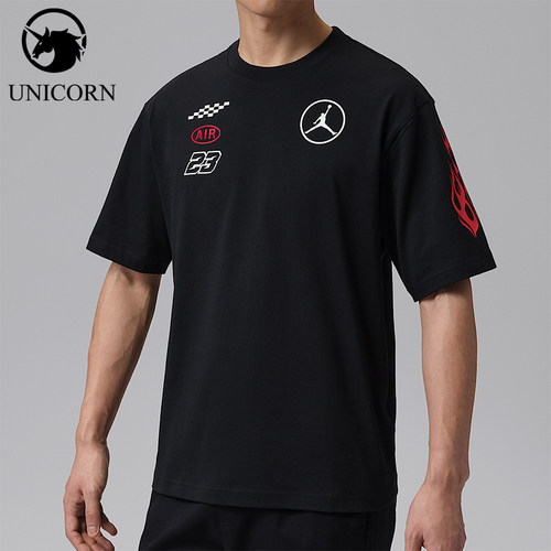 Nike/耐克正品Jordan男士透气舒适经典运动日常短袖T恤IR7001-010