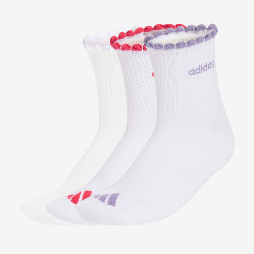 Adidas阿迪达斯正品QUARTER SOCK女子弹性短筒健身运动袜KQ6781