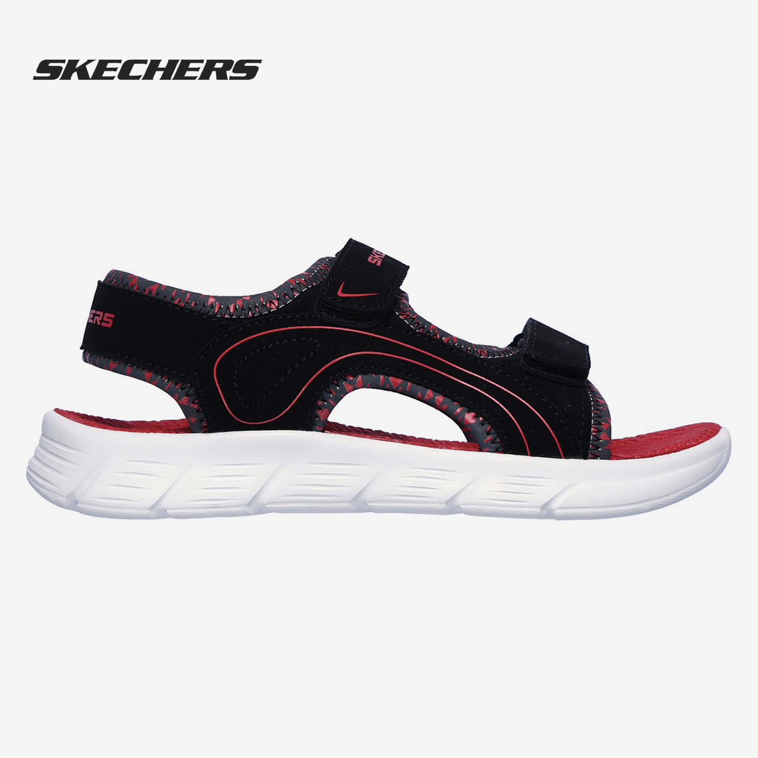 Skechers/斯凯奇正品夏季新款男大童休闲鞋轻便运动沙滩儿童凉鞋