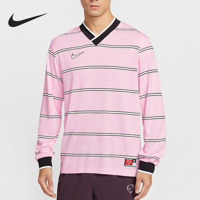Nike/耐克正品春秋男士宽松运动时尚条纹长袖T恤IF1533-663