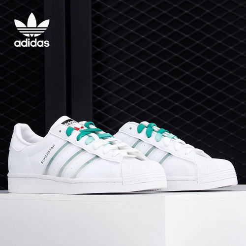 Adidas/阿迪达斯正品三叶草当季新款男女SUPERSTAR休闲鞋FZ1950