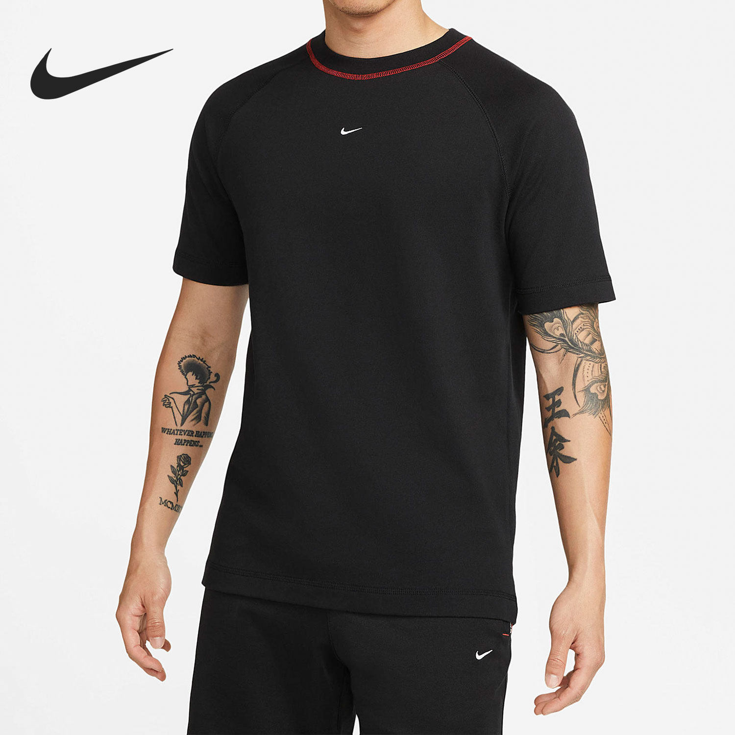 Nike/耐克正品当季新款男子圆领透气短袖T恤DC9063-010