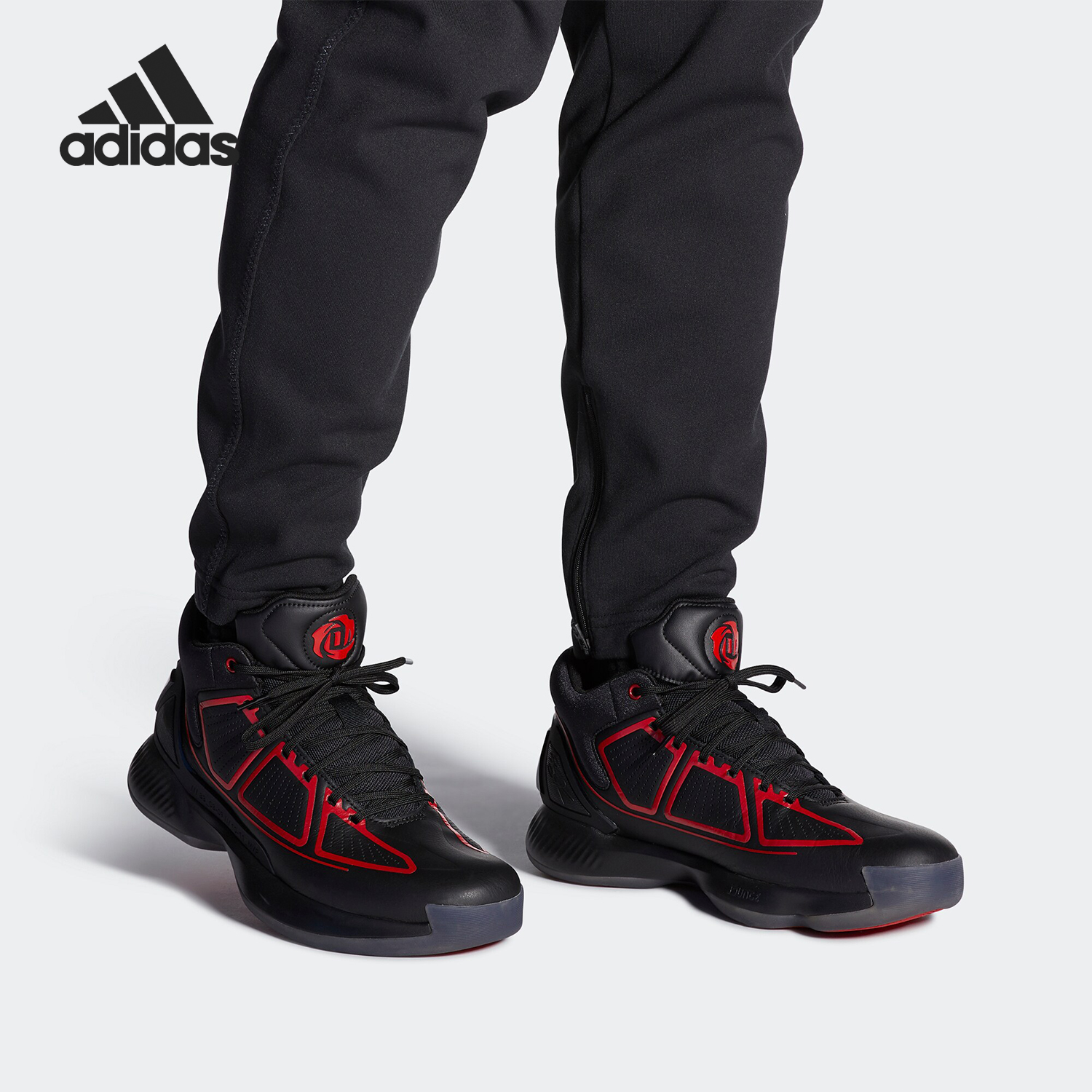 Adidas/阿迪达斯正品 20夏季新品男子罗斯运动场上篮球鞋 G26162