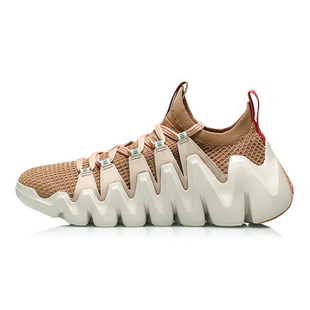 中国李宁运动舒适缓震回弹跑步鞋幻刺女子一体织灵动跑鞋ARKR008