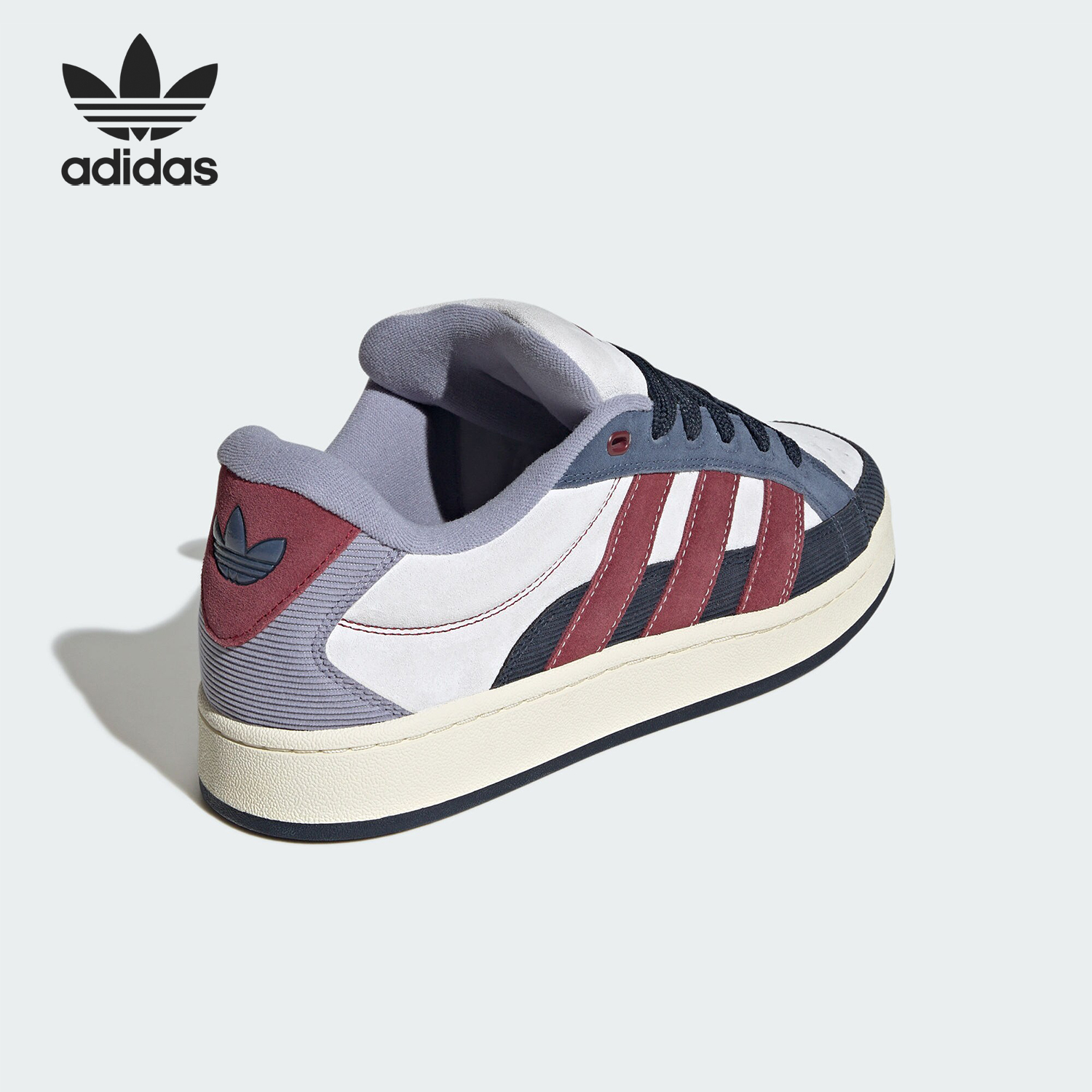 Adidas/阿迪达斯正品三叶草男女时尚简约低帮运动板鞋JR8048