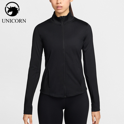 Nike/耐克正品春季女士简约休闲日常经典无帽运动外套FV7952-010