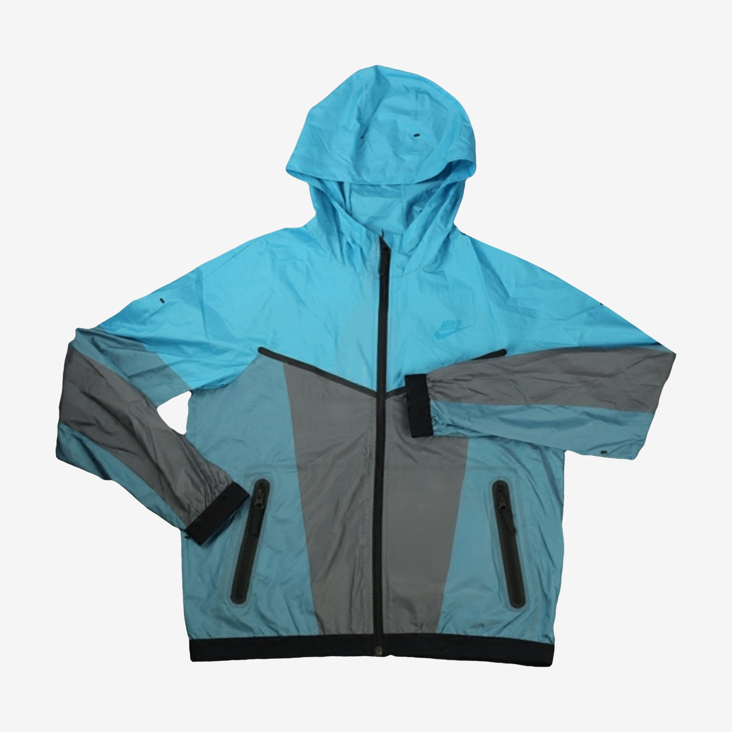 Nike耐克正品风行者女薄款速干连帽防风户外运动风衣837938-407