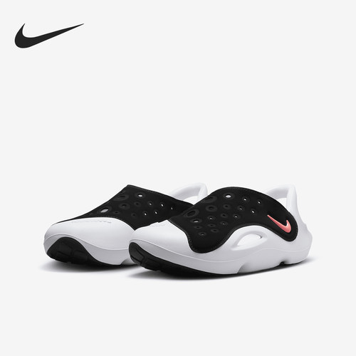 Nike/耐克正品Aquaswoosh GS女子儿童运动透气凉鞋FV6363-001