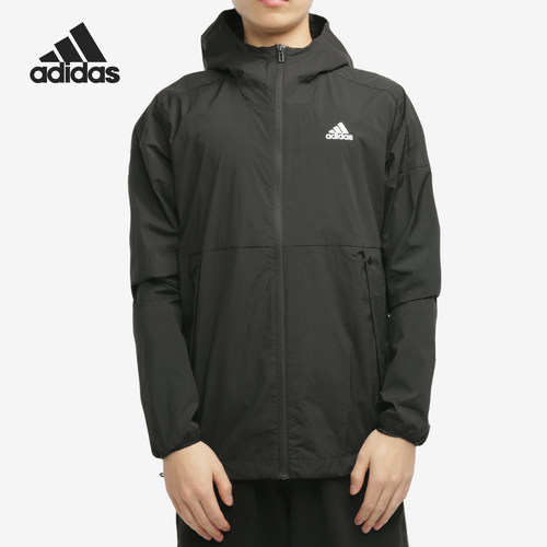 Adidas/阿迪达斯正品 O2 WB WIND 男子运动夹克外套 EH3770
