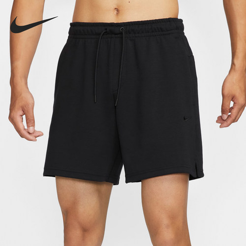 Nike/耐克正品运动男士篮球训练宽松跑步针织短裤FZ0962-010