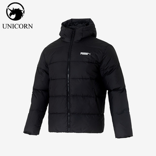 Puma/彪马正品2025冬季款男士日常连帽保暖耐穿羽绒服694699-01